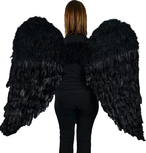 black angel wings amazon|extra large black angel wings.